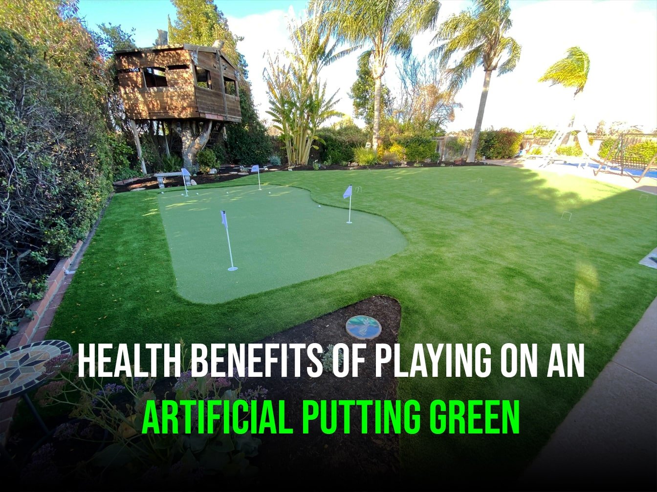 Health Benefits of a Putting Green Installation in Salt Lake, Utah